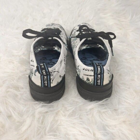 Star Wars x Toms Star Wars Sketch Print Shoes TRVL Lite Low Men's Size 8.5 W - Picture 5 of 9
